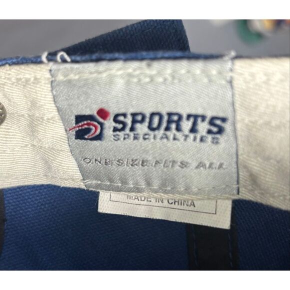 New York Giants Mens Hat Strap Blue White Logo Football NFL Cap Sports Dad - Picture 7 of 8